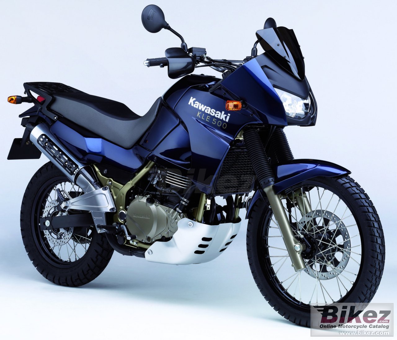 Big Kawasaki kle 500 picture and wallpaper from Bikez.com